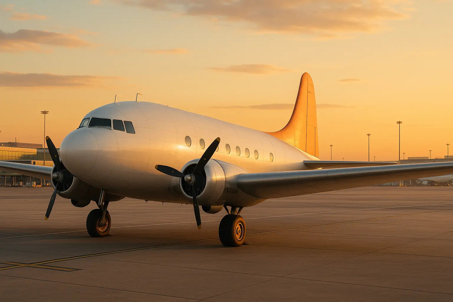 view of Boeing 307 Stratoliner
