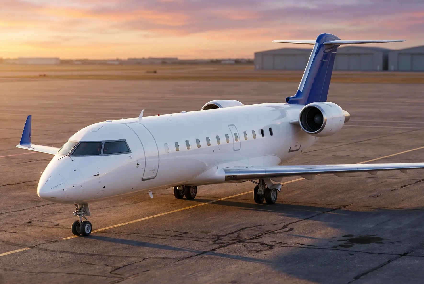 Bombardier CRJ200ER - Contoh Desain Aircraft Modern