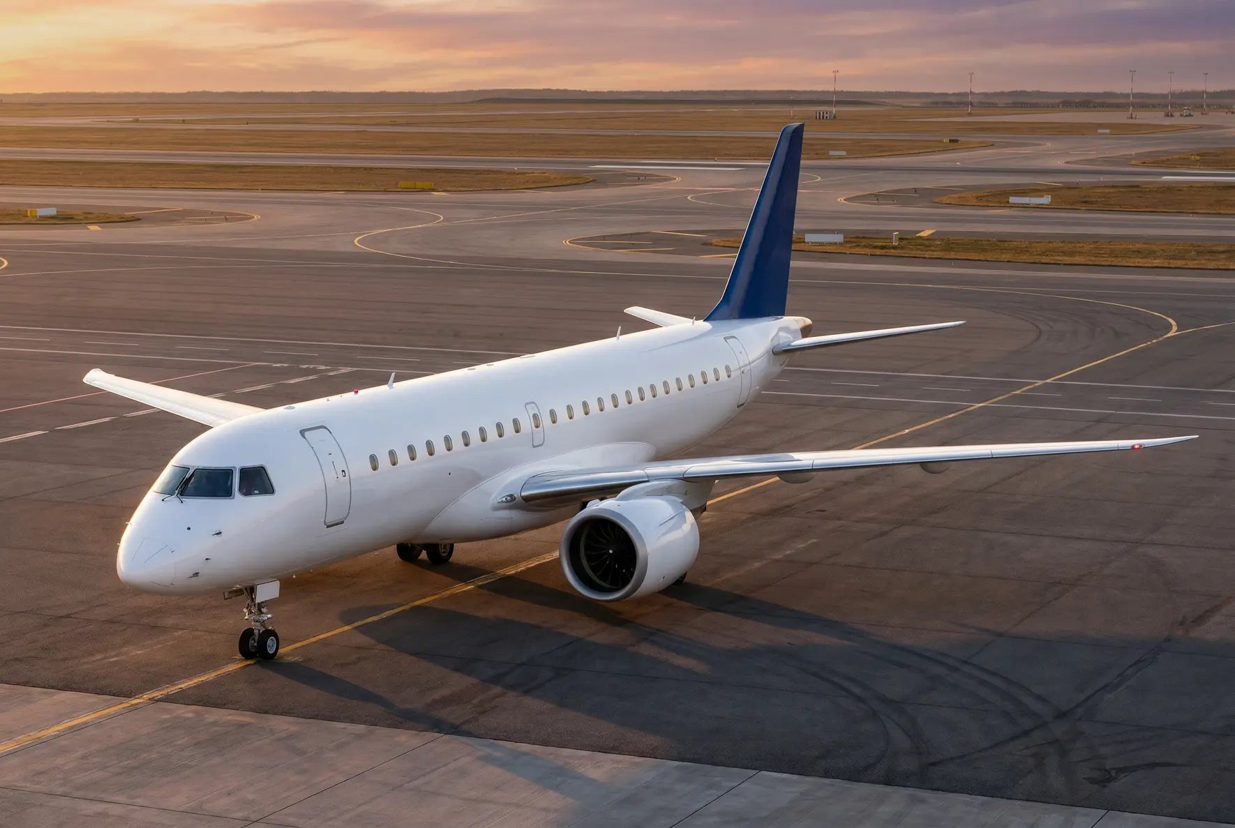 Embraer E190-E2 modern jet for regional routes