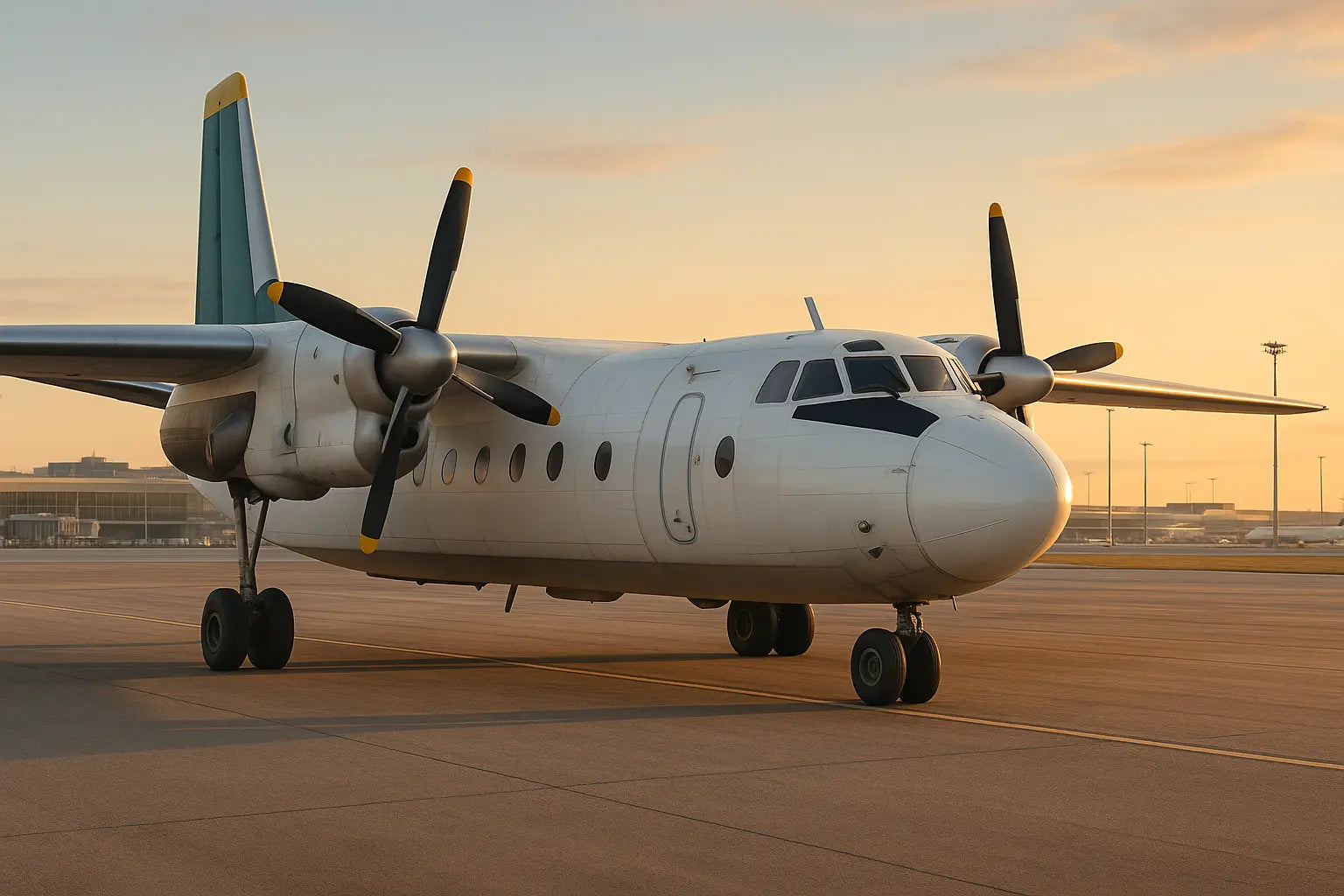 view of Antonov An-24