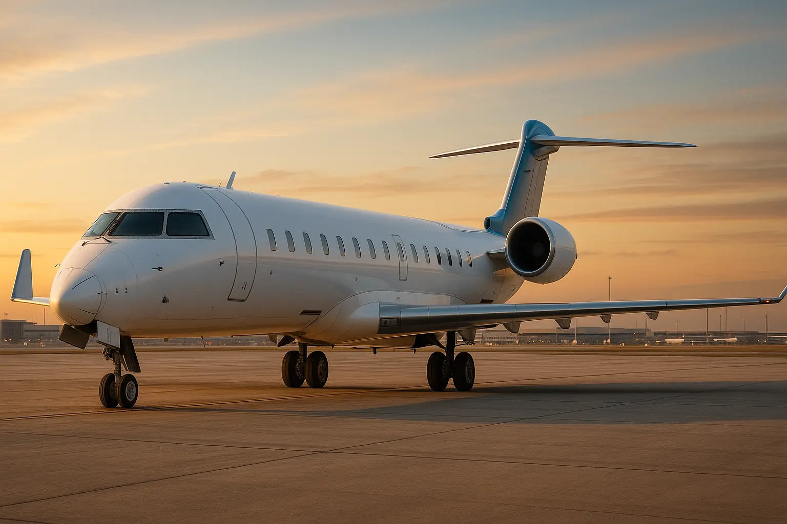 view of Bombardier CRJ700